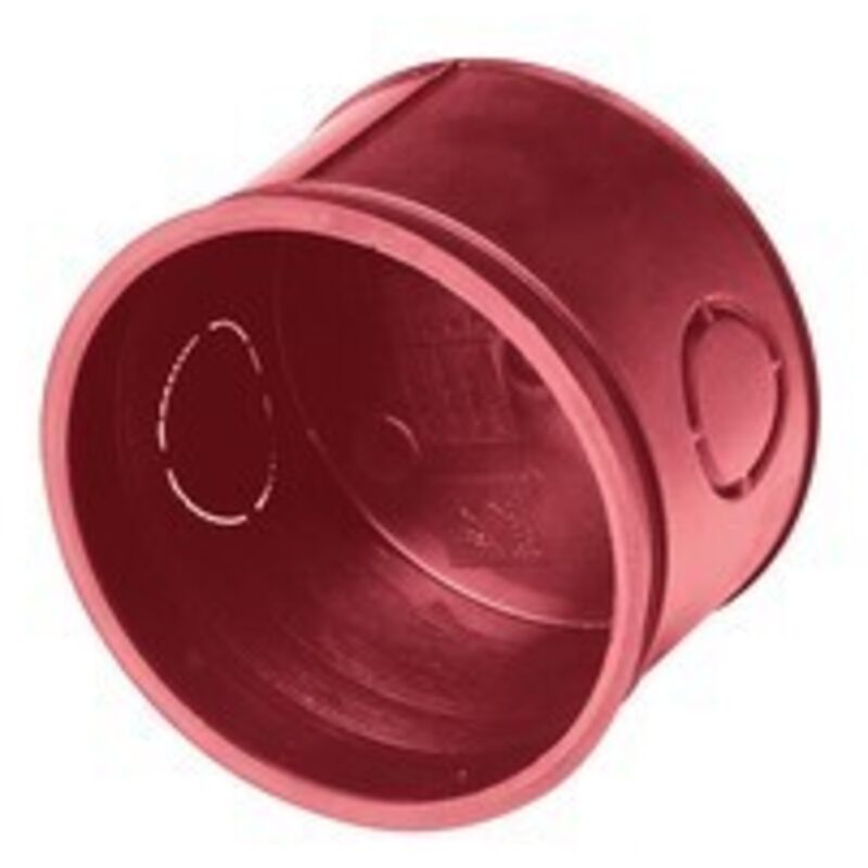 foto del prodotto scatola rotonda incasso dim. 65x38 elettrocanali cod. ec37065 