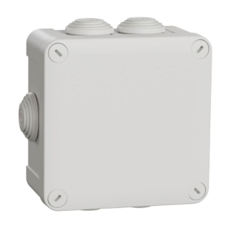 foto del prodotto scatola schneider di derivazione ip55 105x105x55 con gommini enn05005