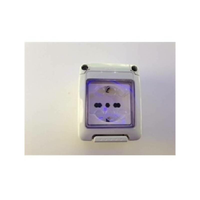 foto del prodotto scatola stagna con presa unel 2p t 16a ip55 gw27842 gewiss