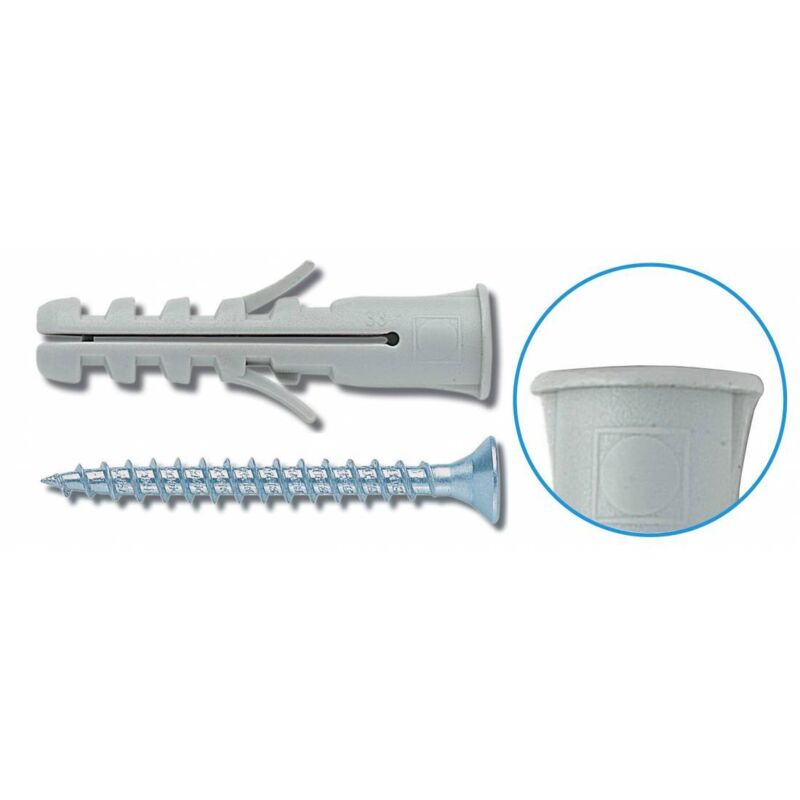 foto del prodotto scatola tasselli c bordo c vite mm.10 50pz 1 cf