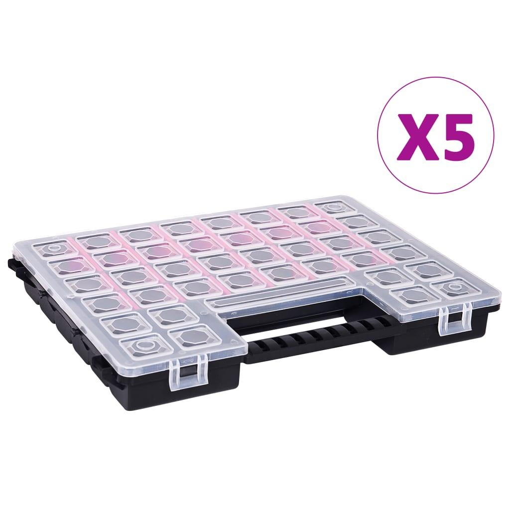 foto del prodotto scatole assortimento 5 pezzi 385 x 283 x 50 mm plastica 02 0003229