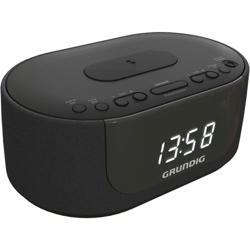 foto del prodotto scc 400 nero radiosveglia digitale grundig