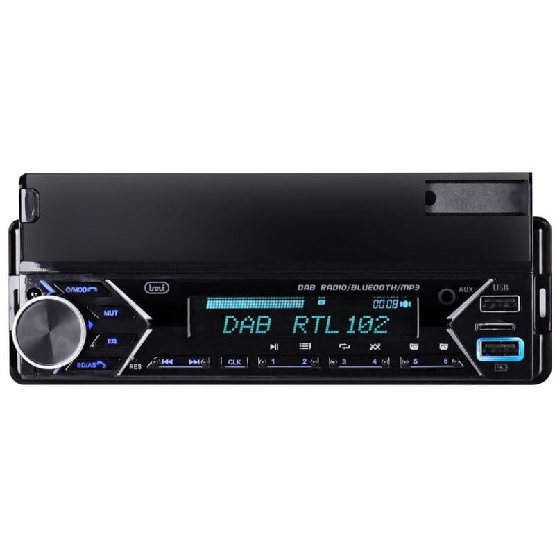 foto del prodotto scd 5753 dab autoradio dab dab+ fm 160w supporto smartphone 7"" bluetooth usb micro sd - trevi