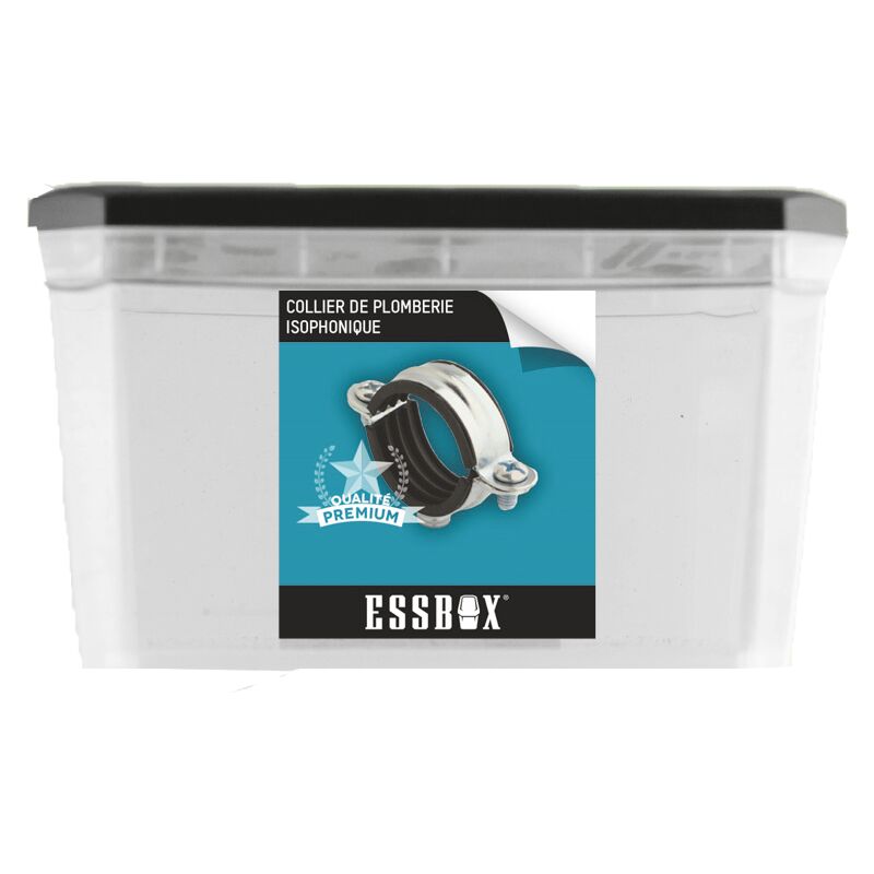 foto del prodotto scell-it - essbox collare idraulico isofonico singolo 32 mm - 7 x 150 mm - confezione da 25 - ex-93221132