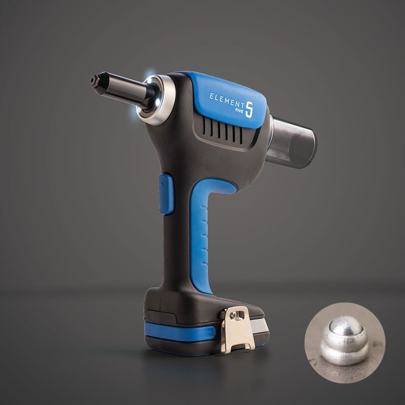 immagine 0 del prodotto scell it pistola per rivetti 1 batteria 18v 2ah 2,4 5,0 mm scellit e 5 1xbat