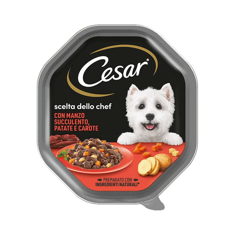 foto del prodotto scelta dello chef per cane adult mini da 150 gr cesar