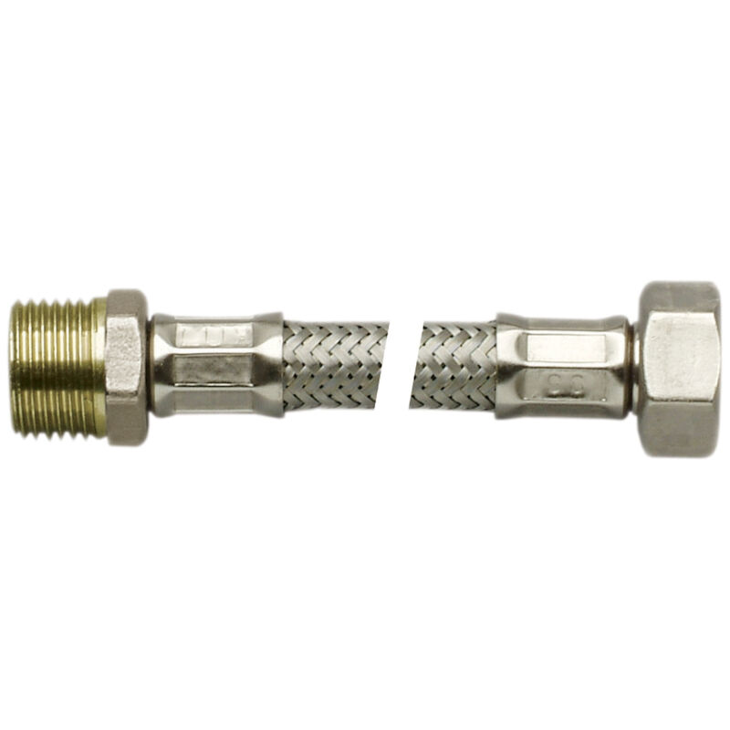 foto del prodotto scelto da desivero flex inox m.norm. m 3 8 f 1 2 l.0250 codice prod dsv04629l