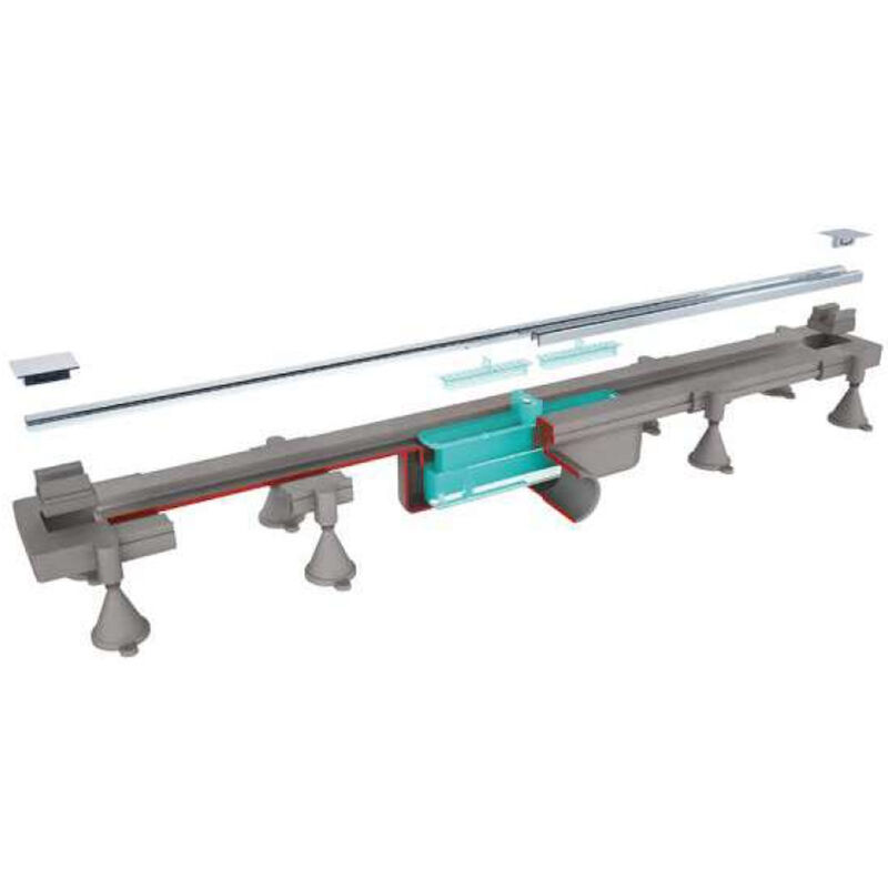 foto del prodotto scelto da desivero set griglia inox,ritagliabile su misura l.400 800 mm x sc.doccia a pavim. codice prod dsv17117