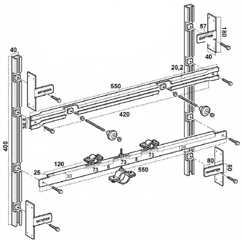 foto del prodotto scelto da desivero - staffa full per fissaggio lavabo su codice prod dsv16572