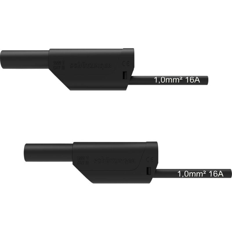 foto del prodotto sch tzinger vsfk 8700 1 200 sw puntali di sicurezza spina 4 mm spina 4 mm 200.00 cm nero 1 pz.