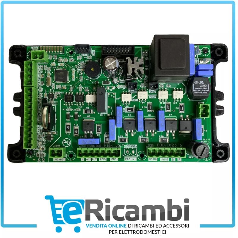 foto del prodotto scheda di controllo termoregolatrice micronova i0236 per stufa a pellet