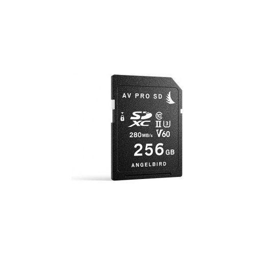 foto del prodotto scheda di memoria angelbird avp256sdmk2v60 v60 pro black