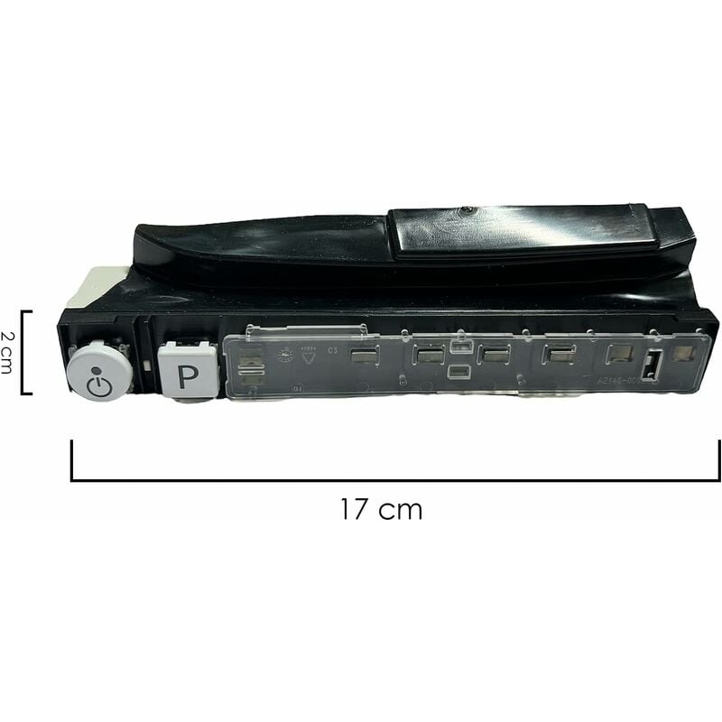 foto del prodotto scheda display fi ess 4p amb led 2b gwh, pulsantiera per lavastoviglie ariston indesit hotpoint, compatibile con i seguenti modelli dif04b1eu