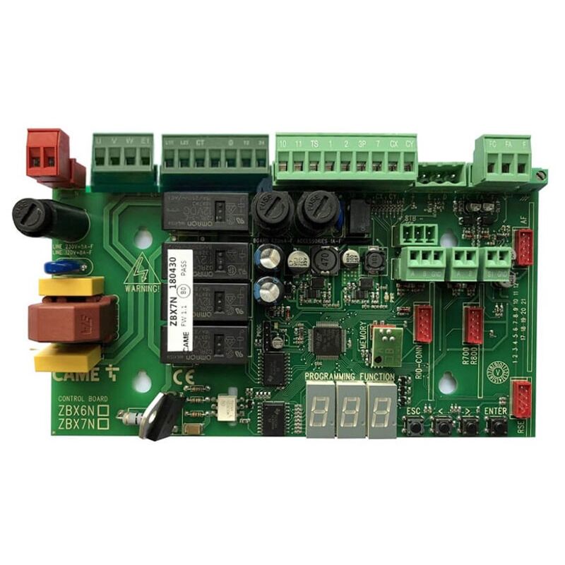 foto del prodotto scheda elettronica came zbx7n per motori scorrevoli serie bx