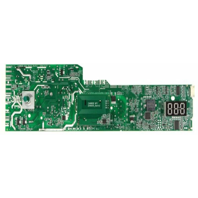 foto del prodotto scheda elettronica, modulo programmato lavatrice candy 338121