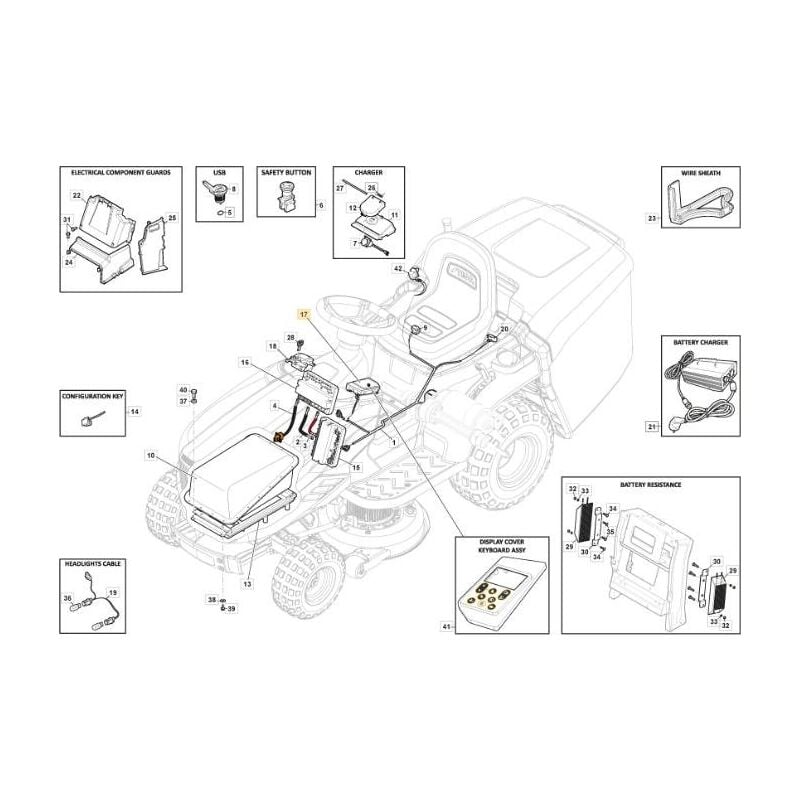foto del prodotto scheda elettronica v1 mp sd bat.'22 originale stiga - 382722469 0