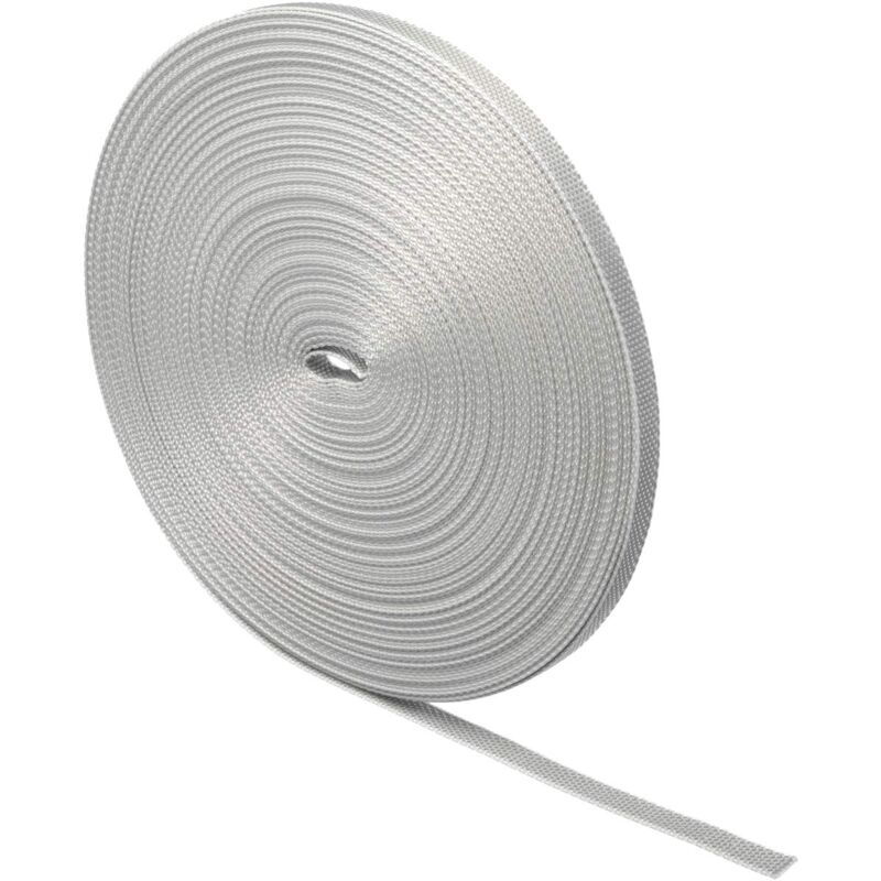 foto del prodotto schellenberg 11421 cintino avvolgibili 14 mm x 50 m sistema mini, cinghia tapparella grigio