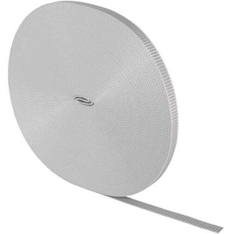 foto del prodotto schellenberg 11431 cintino per tapparelle avvolgibili 18 mm x 50 m - sistema maxi, cinghia tapparella grigio