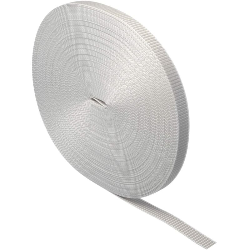 foto del prodotto schellenberg 11441 cintino per tapparelle avvolgibili 23 mm x 50 m sistema maxi, cinghia tapparella grigio