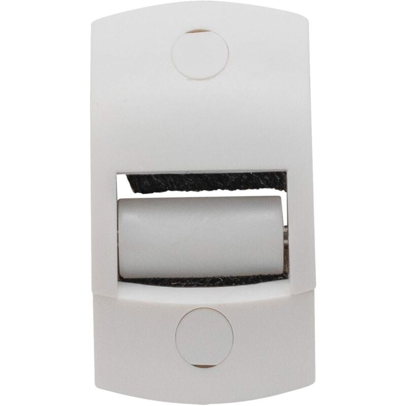 foto del prodotto schellenberg 15650 duo lunga maxi guida per cinghie di avvolgibili con guarnizione per correnti d'aria e rullo guida