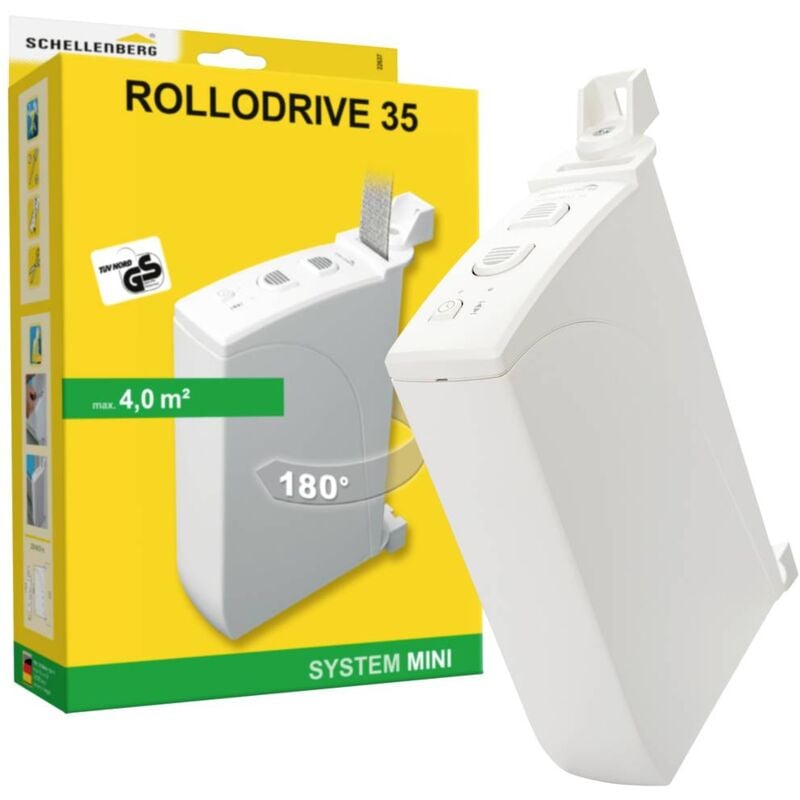 foto del prodotto schellenberg 22637 rd35 avvolgi tapparelle elettrico 14 mm trazione max. 12 kg montaggio esterno