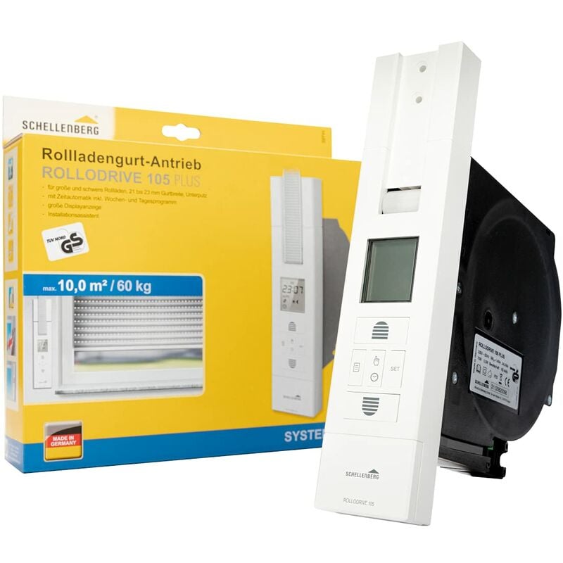 foto del prodotto schellenberg - 22711 trasmissione a cinghia per tapparelle rollodrive 105 plus