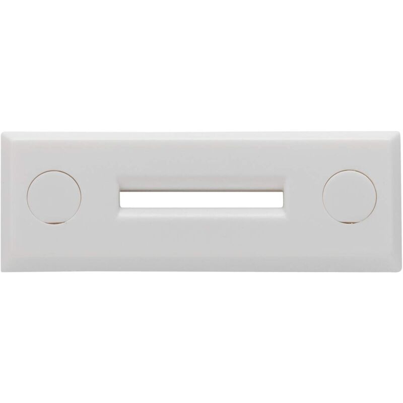 foto del prodotto schellenberg 51202 guida tapparella standard mini maxi, angolare, per cinghia da 14 mm e 23 mm di larghezza, bianco