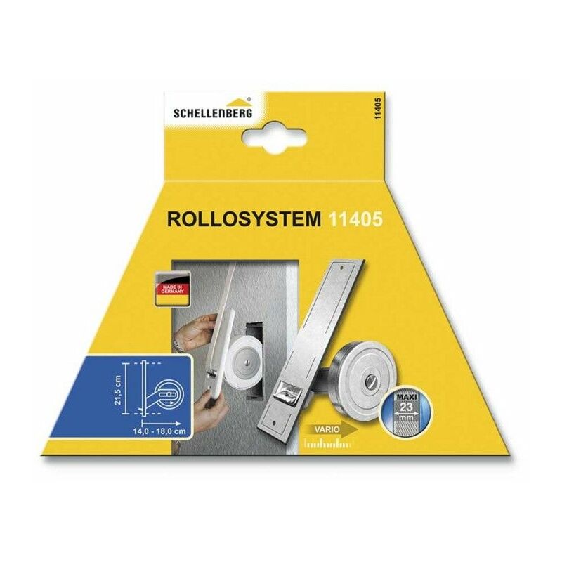 foto del prodotto schellenberg collettore da incasso per veneziane 50x244x140mm distanza fori 215mm 