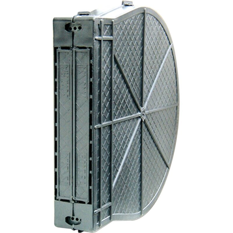 foto del prodotto schellenberg scatola da parete 51900 per avvolgitori ad aspirazione e avvolgicinghia elettrici maxi, distanza tra i fori 13,5 cm, cassetta da