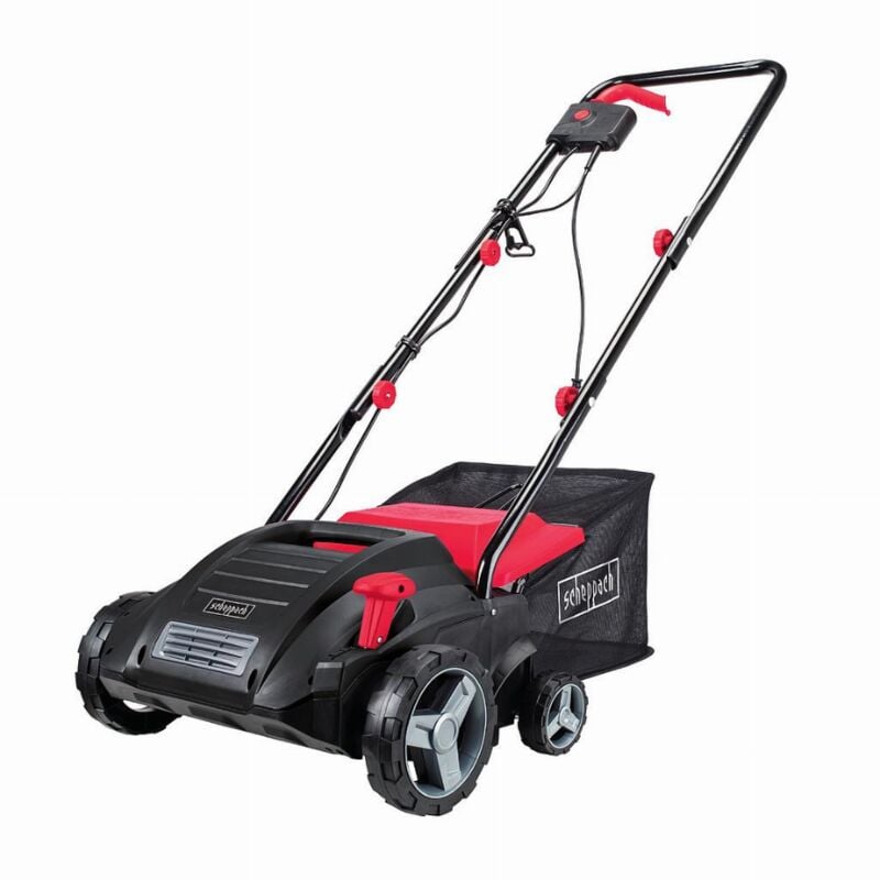foto del prodotto scheppach arieggiatore elettrico 1500 w 32 cm contenitore di raccolta 30 l sc32 5912006901