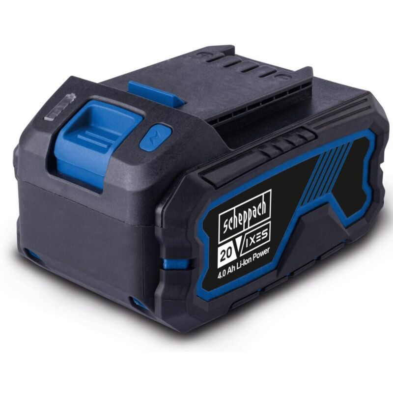 foto del prodotto scheppach batteria al litio 20v 4.0ah serie ixes sbp4.0