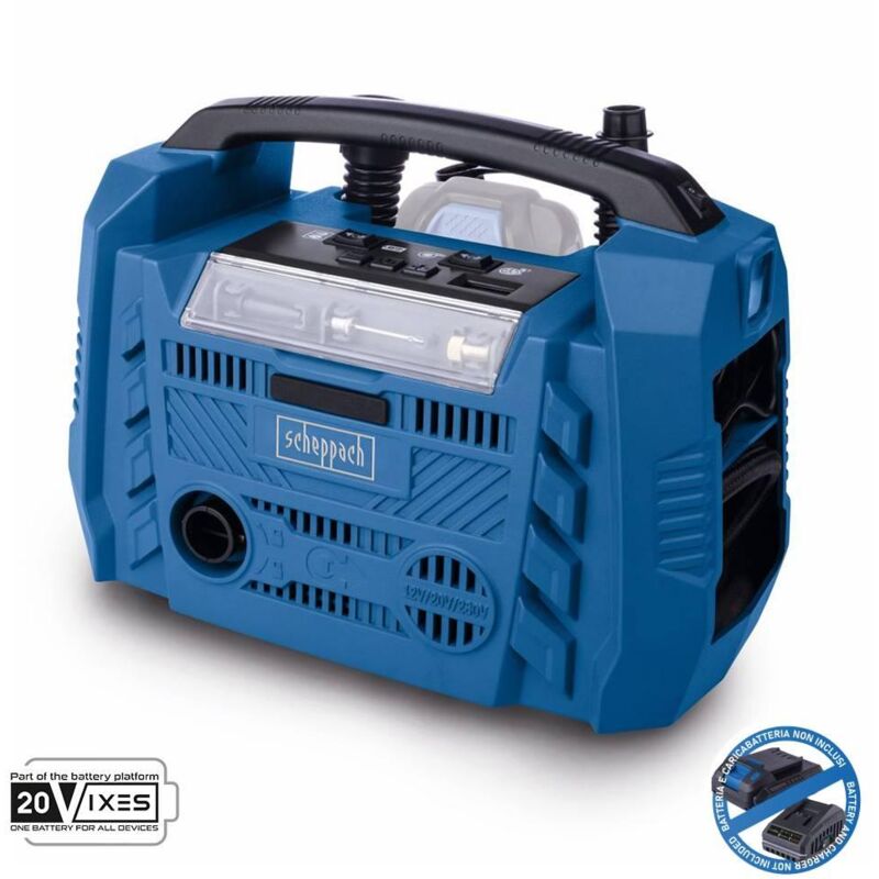 foto del prodotto scheppach compressore compatto mobile 10.3 bar ixes air force 6