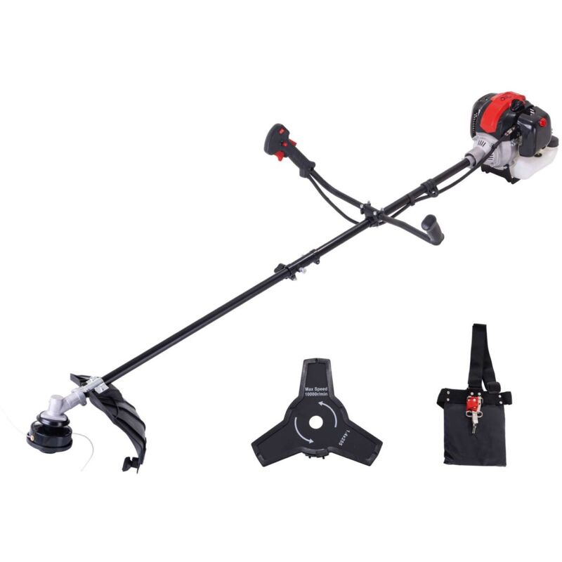 foto del prodotto scheppach decespugliatore tagliaerba a scoppio motore 2 tempi 52cc pbc520