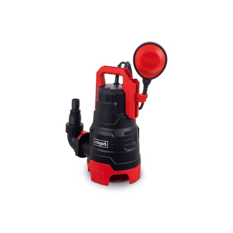 foto del prodotto scheppach elettropompa a immersione acque chiare e scure 400 w 90000 l h dwp400
