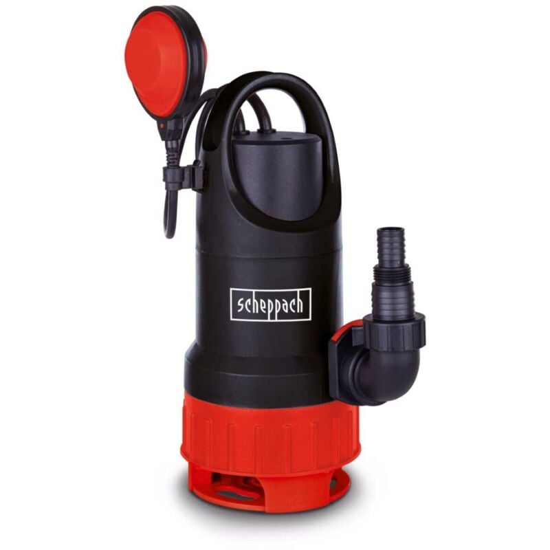 foto del prodotto scheppach elettropompa a immersione acque chiare e scure 750 w 20000 l h dwp750