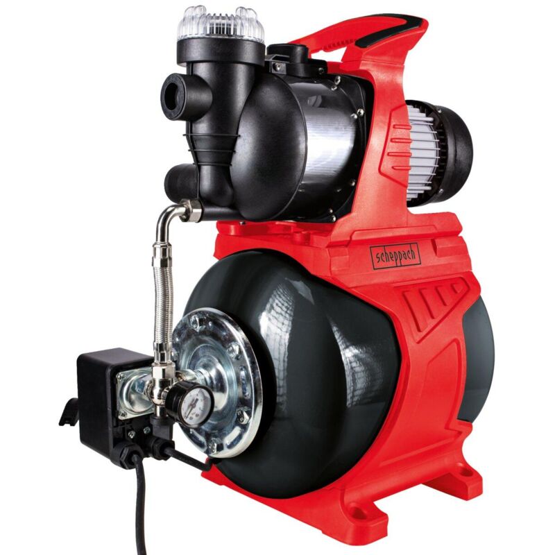 foto del prodotto scheppach elettropompa da giardino 1000 w 4300 l h serbatoio da 19 l hww1000