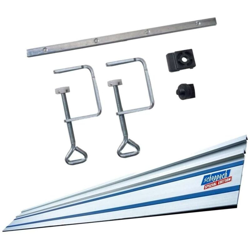 foto del prodotto scheppach kit accessori morsetti barra guida 1,4m sega circolare pl55 75 cs55