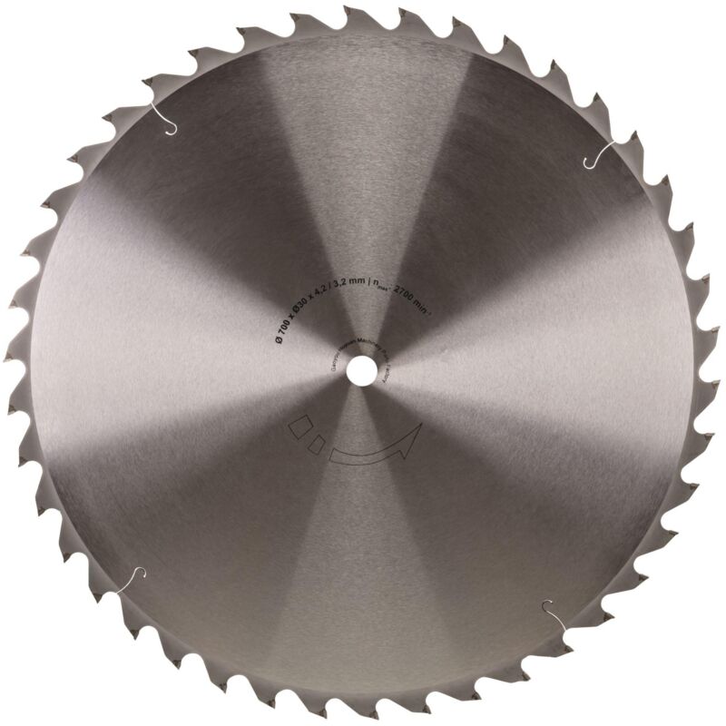 foto del prodotto scheppach lama circolare legno 700x30x3,2mm 56t