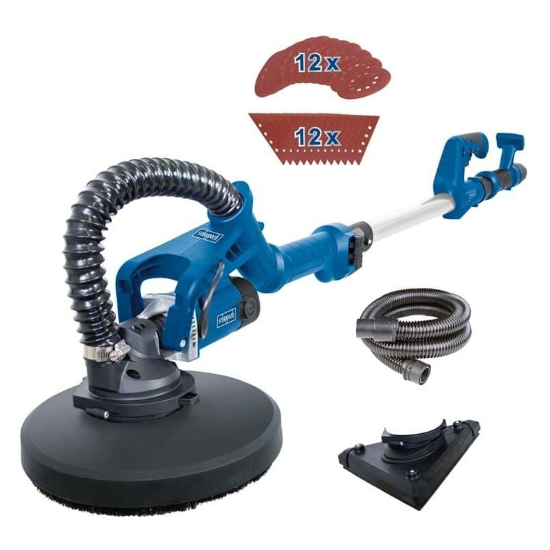 foto del prodotto scheppach levigatrice muro carteggiatrice asta telescopica 710w 215 mm ds930