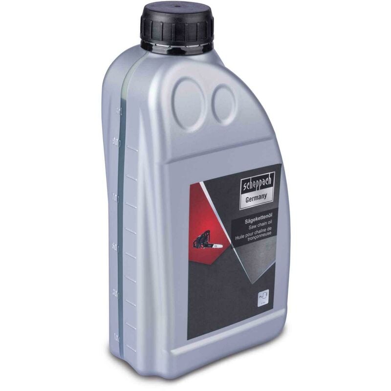 foto del prodotto scheppach olio lubrificante per catene motosega 1 litro 7910100745