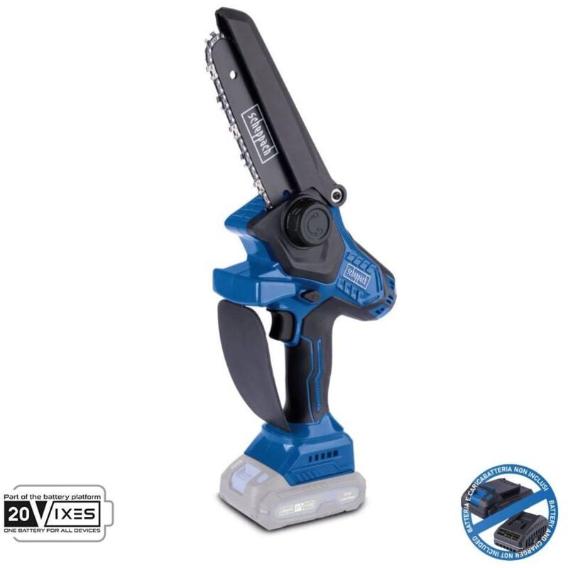 foto del prodotto scheppach potatore sega brushless 20v barra 153mm senza batteria ixes bc ps150 x
