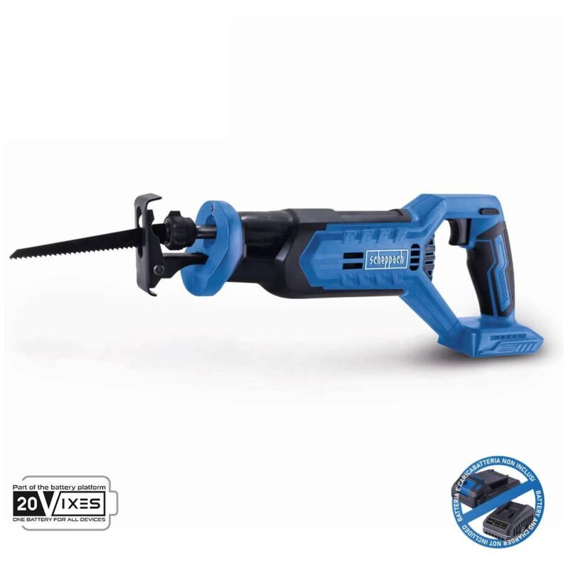 foto del prodotto scheppach sega a gattuccio 20v senza batteria ixes c rs100 x