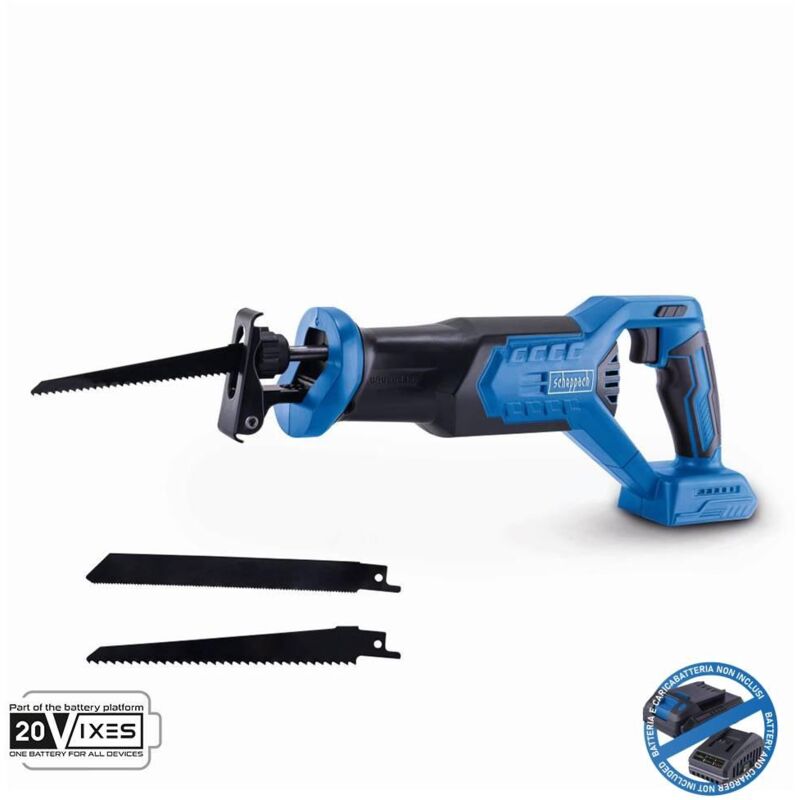 foto del prodotto scheppach sega a gattuccio brushless 20v senza batteria ixes bc rs250 x