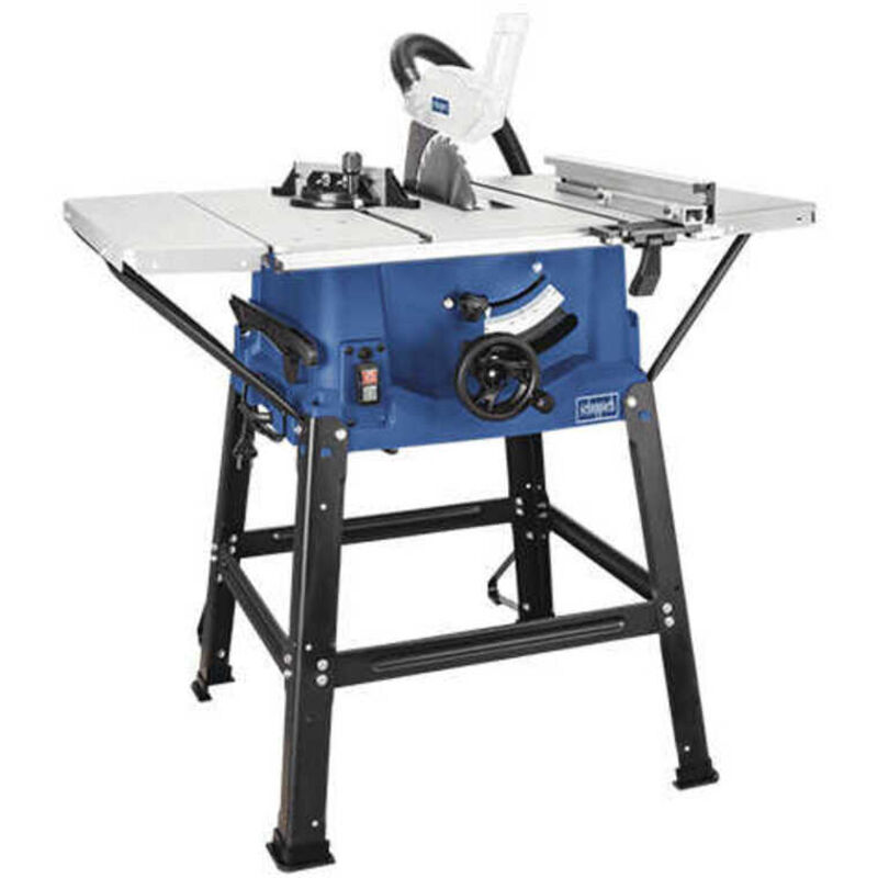 foto del prodotto scheppach sega circolare da tavolo 2000w 250mm con base hs100s