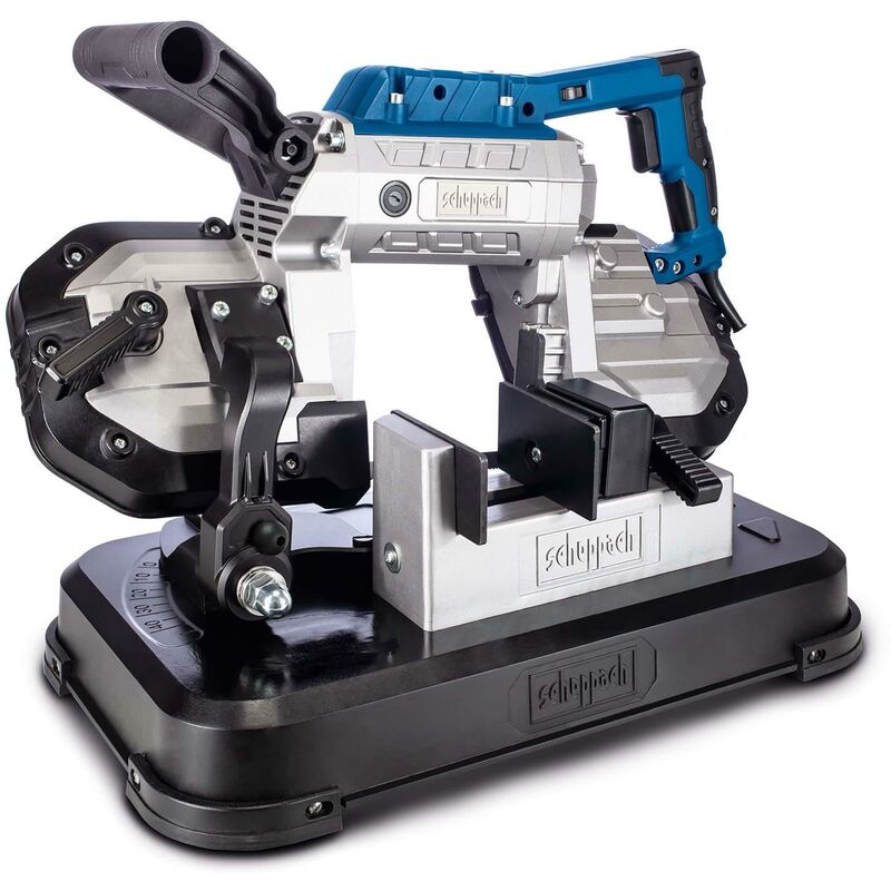 foto del prodotto scheppach sega segatrice a nastro portatile metallo ferro 1200 w mbs1200