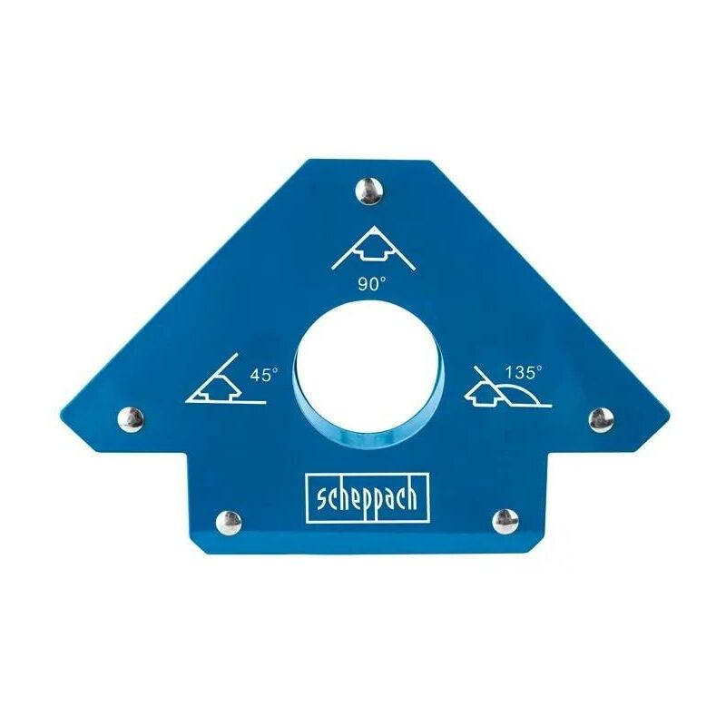 foto del prodotto scheppach squadra magnetica per saldatura 45 90 135 gradi