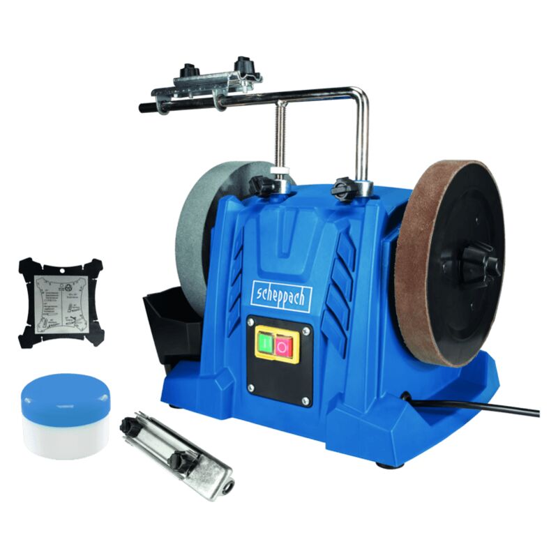 foto del prodotto scheppach tiger 5000s rettificatrice ad acqua dima universale 70 pasta per pelare 5903205901