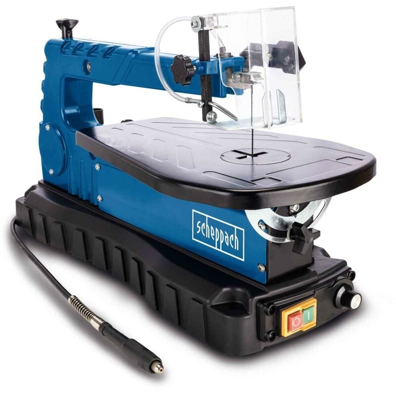 foto del prodotto scheppach traforo oscillante con piano inclinabile deco flex sl