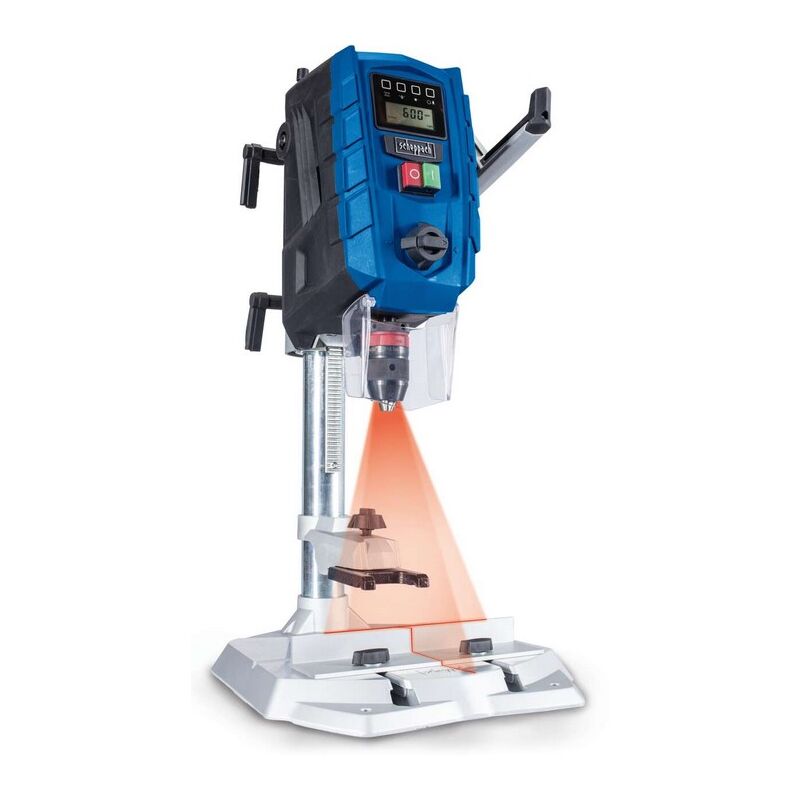 foto del prodotto scheppach trapano a colonna 13mm 710w dp60 laser a velocit variabile 5906821901