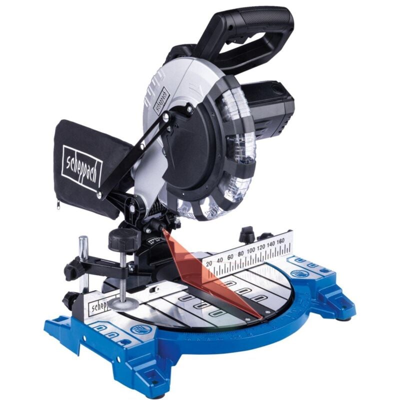 foto del prodotto scheppach troncatrice legno 1500w sega circolare 210mm hm210l